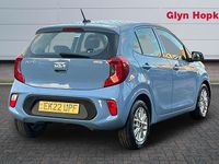 Used Kia Picanto 66 HP (48 kW) 2022 Blue Hatchback