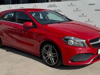 Begagnad Mercedes A160 Executive 102 HK (75 kW) 2017 Röd Halvkombi