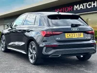 Used Audi A3 Sportback S-Line 110 HP (80 kW) 2023 Black Hatchback