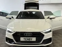 Used Audi A7 Sportback S-Line 286 HP (210 kW) 2018 White Hatchback