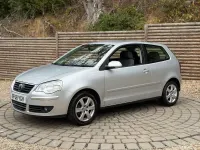 Used VW Polo Match 80 HP (58 kW) 2008 Silver Hatchback