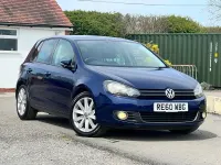 Used VW Golf VI GT 140 HP (102 kW) 2010 Blue Hatchback