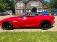 Used Jaguar F-Type Supercharged 380 HP (279 kW) 2014 Red Cabriolet