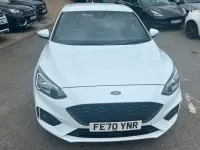 Used Ford Focus ST-Line 120 HP (88 kW) 2020 White Hatchback