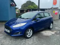 Used Ford Fiesta Zetec 2014 Blue Hatchback