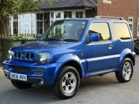 Used Suzuki Jimny 85 HP (62 kW) 2006 Blue SUV
