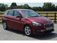 Used BMW 220 Luxury Line 2018 Red Hatchback