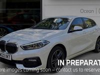 Used BMW 118 Sport Line 134 HP (98 kW) 2022 White Hatchback