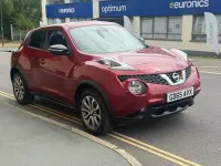 Used Nissan Juke S 115 HP (84 kW) 2015 Red SUV
