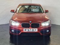 Used BMW 120 Sport Line 2017 Orange Hatchback