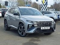 New Hyundai Tucson N Line 239 HP (175 kW) 2026 Metallic  shimmering silver SUV
