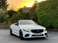 Used Mercedes C43 AMG Premium Plus 2019 White Cabriolet