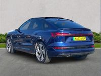 Used Audi e-tron Sportback Advanced 300 kW (408 HP) 2022 Blue SUV
