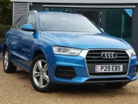 Used Audi Q3 Design 150 HP (110 kW) 2015 Blue SUV