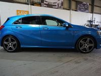 Used Mercedes A250 AMG 2014 Blue Hatchback