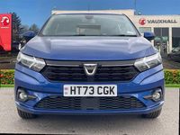 Used Dacia Sandero Expression 100 HP (73 kW) 2023 Blue Hatchback