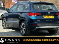 Used Seat Ateca Ecomotive 115 HP (84 kW) 2018 Blue SUV