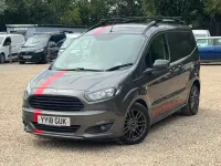 Used Ford Transit Sport 95 HP (69 kW) 2018 Grey Van