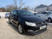 Used VW Polo SE 75 HP (55 kW) 2015 Black Hatchback