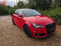 Used Audi A1 Sportback Black Edition 143 HP (105 kW) 2013 Red Hatchback