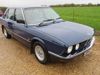 Used BMW 525 1987 Blue Sedan