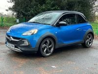 Used Vauxhall Adam Rocks 2015 Blue Hatchback