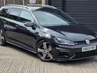 Used VW Golf VII R 300 HP (220 kW) 2019 Black Estate