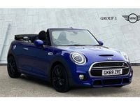 Used Mini Cooper S Cabriolet Sport 192 HP (141 kW) 2019 Starlight blue Cabriolet