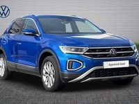 Used VW T-Roc Style 150 HP (110 kW) 2022 Ravenna blue SUV