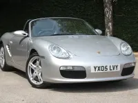Used Porsche Boxster 240 HP (176 kW) 2005 Silver Cabriolet