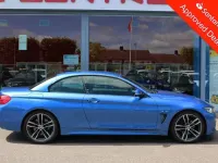 Used BMW 420 M Sport 184 HP (135 kW) 2019 Blue Cabriolet