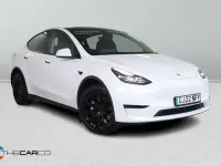 Used Tesla Model Y Long Range AWD 378 kW (514 HP) 2022 White SUV