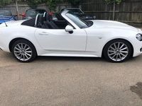 Used Fiat 124 Spider Lusso Plus 140 HP (102 kW) 2017 White Cabriolet