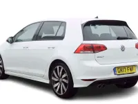 Used VW Golf VII R-line Edition 184 HP (135 kW) 2017 White Hatchback