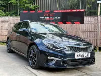 Used Kia Optima 134 HP (98 kW) 2018 Blue Estate