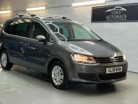 Begagnad VW Sharan SE 177 HK (130 kW) 2018 Svart Minibuss