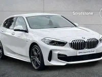 Used BMW 118 M Sport 136 HP (100 kW) 2024 White Hatchback