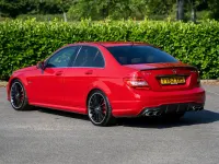 Used Mercedes C63 AMG 487 HP (358 kW) 2012 Red Sedan