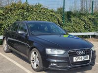 Used Audi A4 S-Line 150 HP (110 kW) 2014 Black Sedan