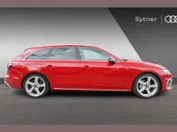 Used Audi A4 S-Line 200 HP (147 kW) 2024 Red Estate