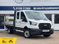 Used Ford Transit 130 HP (95 kW) 2021 White Cabriolet