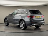 Used Mercedes GLC300e AMG line 320 HP (235 kW) 2022 Selenite grey SUV