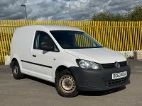 Used VW Caddy Startline 75 HP (55 kW) 2013 White MPV