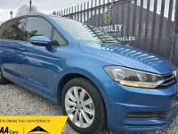 Usado VW Touran SE 2016 Azul Monovolume