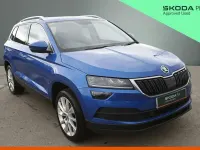 Gebraucht Skoda Karoq SE L 150 PS (110 kW) 2020 Blau SUV