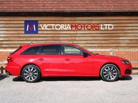 Begagnad Audi A4 Sport 150 HK (110 kW) 2021 Röd Kombi