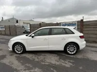 Used Audi A3 Sportback 125 HP (91 kW) 2015 White Hatchback