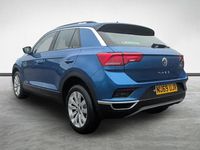 Used VW T-Roc SE 148 HP (108 kW) 2019 Blue SUV