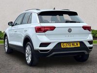 Used VW T-Roc SE 115 HP (84 kW) 2020 White SUV