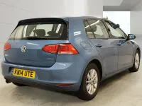Used VW Golf VII S 2014 Blue Hatchback